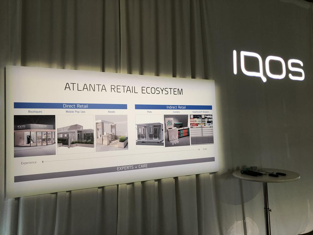 The IQOS heat-not-burn tobacco product launched Oct. 4 for sale in the U.S. Altria chose Atlanta for the product's launch.