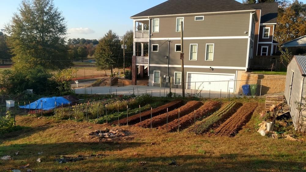 Freewheel Farm in Atlanta's Grant Park neighborhood receives food waste from Compostwheels. It then gets turned into compost to maintain the vegetation.