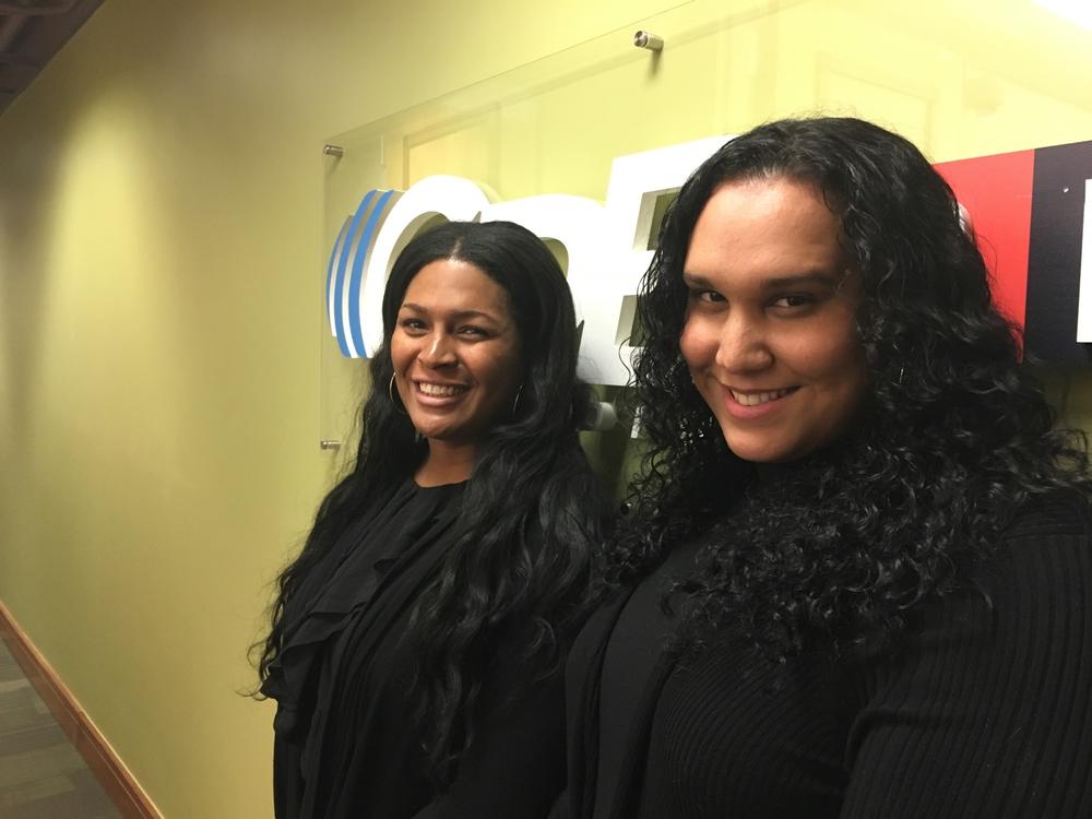 (left to right) Zahara Green and Erin Kettl of TRANScending Barriers Atlanta