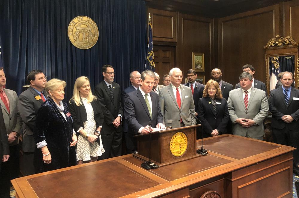 Gov. Brian Kemp on Wednesday outlined preparations being made in and by the state of Georgia.