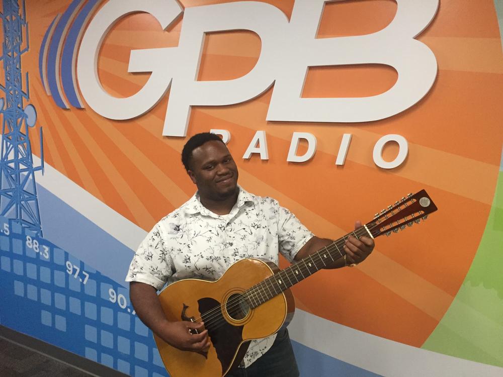 Jontavious Willis in the GPB Studio