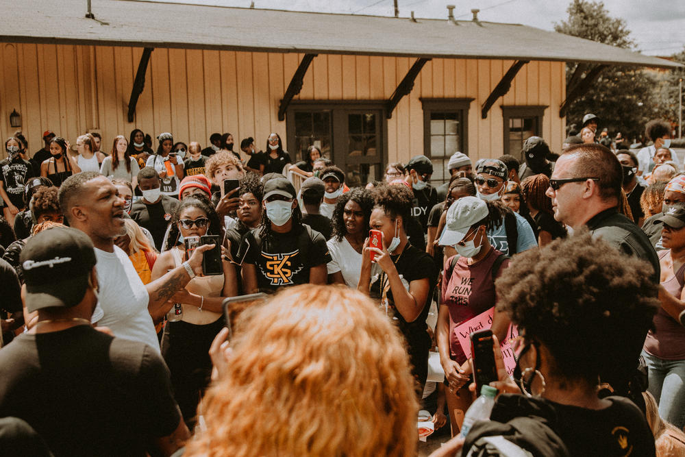 Cities across the state, including Kennesaw, Cartersville and Athens hosted protests against the death of George Floyd.