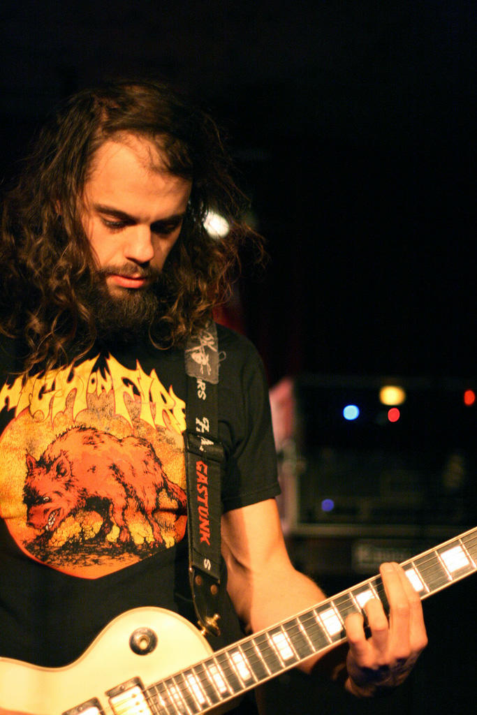 John Dyer Baizley of the Savannah-based metal band Baroness
