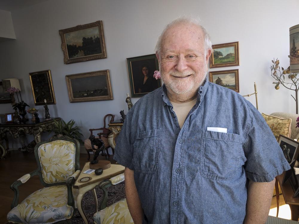 Film director Jonathan Lynn at his home in New York City.