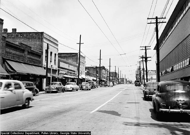 The streets of Castleberry Hill (mid 20th century)