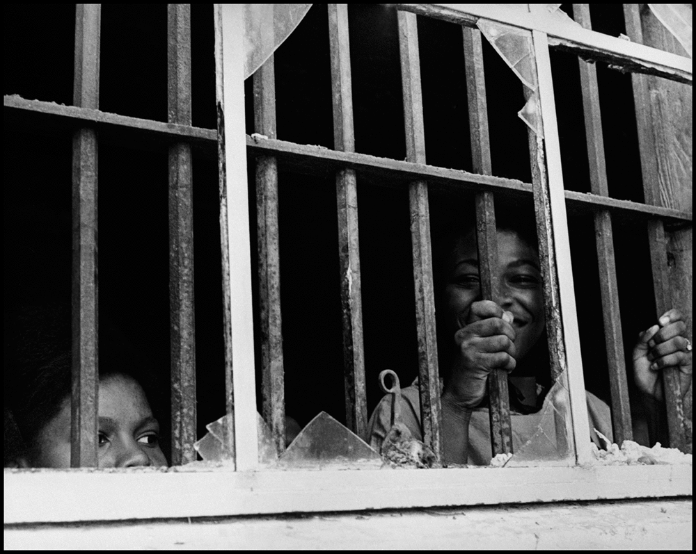 Shirley Reese, right, in the Leesburg Stockade.