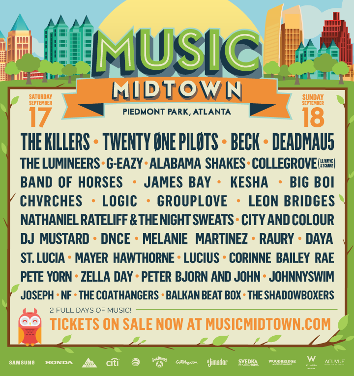 Music Midtown lineup