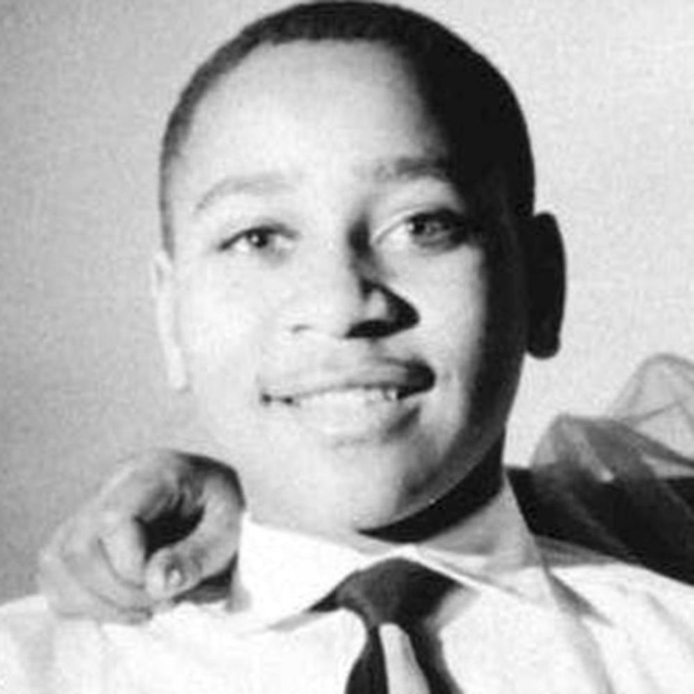 A photo of Emmett Till from the 2005 documentary 