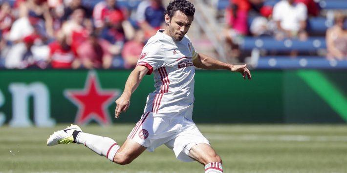Atlanta United captain Michael Parkhurst will retire at the end of the season. Parkhurst announced his decision Monday, Sept. 23, 2019, before the team trained for a crucial match at New York City FC.