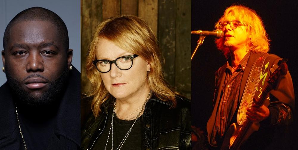 Rapper Killer Mike, Emily Saliers of Indigo Girls, and Mike Mills of REM