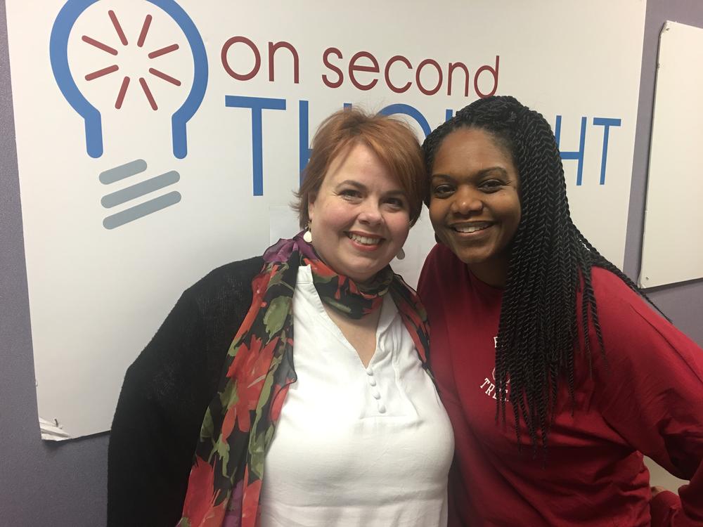 Alison Law (left) and Nicki Salcedo 