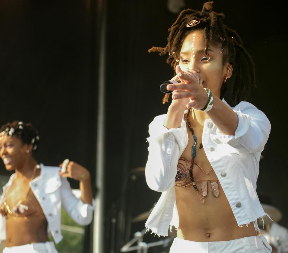 OSHUN, a Brooklyn-based neo-soul/hip-hop duo 