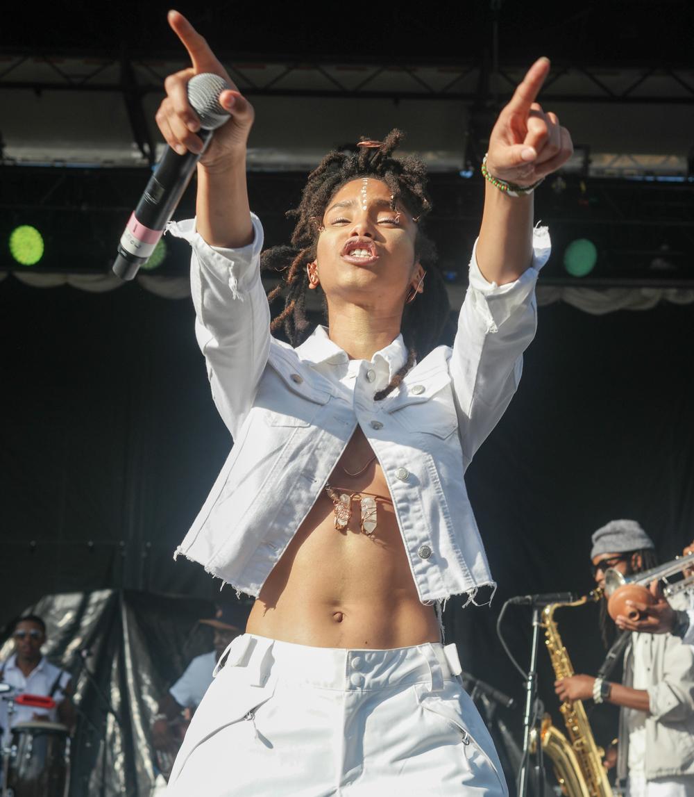OSHUN, a Brooklyn-based neo-soul/hip-hop duo 