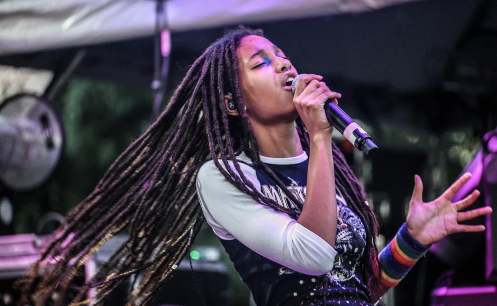 Singer and songwriter Willow Smith