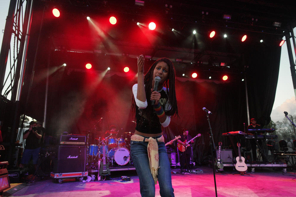 Singer and songwriter Willow Smith