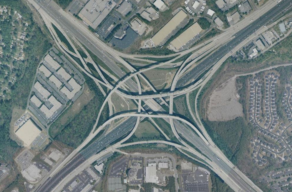 Atlanta's Tom Moreland Interchange, better known as 