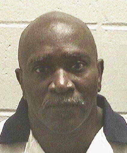 This undated photo provided by Georgia Department of Corrections shows Keith Leroy Tharpe. Tharpe, who killed his sister-in-law 27 years ago, is on Georgia's death row. 