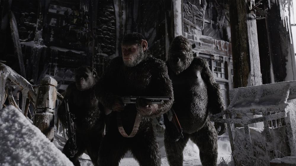 Caesar and his fellow apes prepare to cross a moral Rubicon in War for the Planet of the Apes.