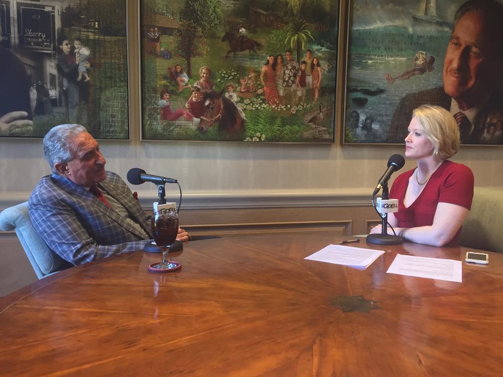 Rickey Bevington interviews Arthur Blank