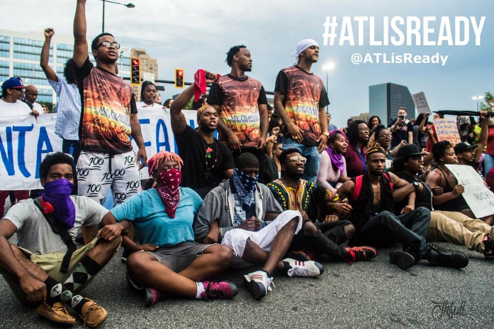 Atlanta Protests Avoid Violence, But Will The Peace Last?