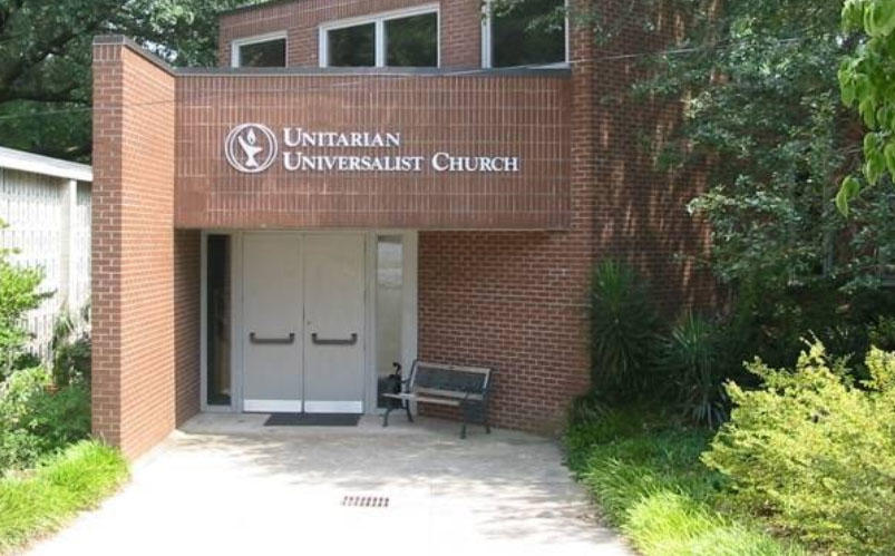 The Unitarian Universalist Church of Augusta in 2013. 