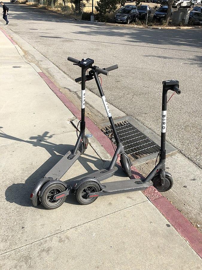 Illegally parked Bird and other e-scooters have led to PEDS introducing a 