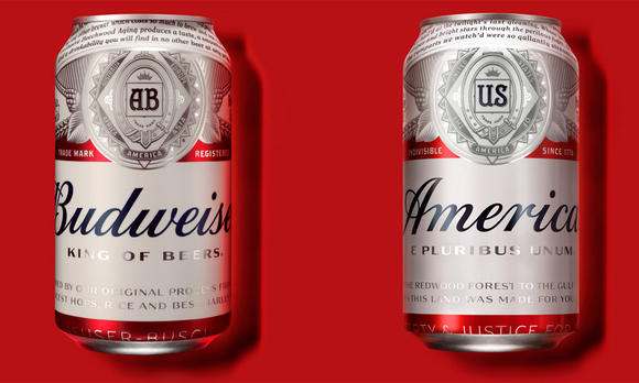 'Would you drink a can of of ice-cold 'America?'