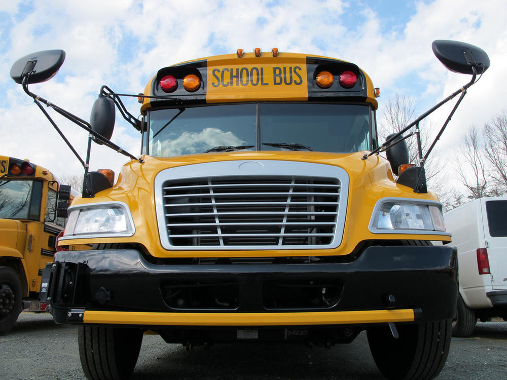 The Davies Shelter Farm Bus sells fresh vegetables grown from a backyard farm in places around Rome that do not have easy access to fresh food. 