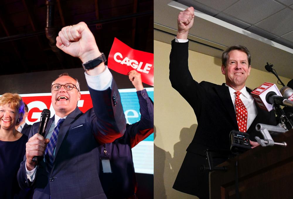 Lt. Gov. Casey Cagle and Secretary of State Brian Kemp face off in the GOP runoff for governor on Tuesday, July 24, 2018.