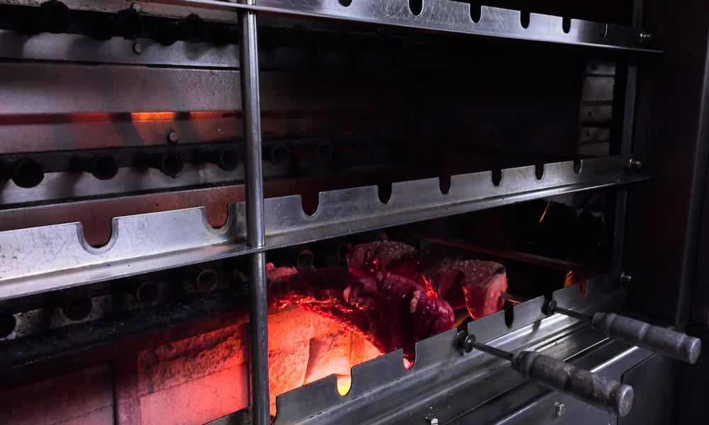 At Chama GaÃºcha in Atlanta, Brazilian chefs roast prime beef in a fiery 