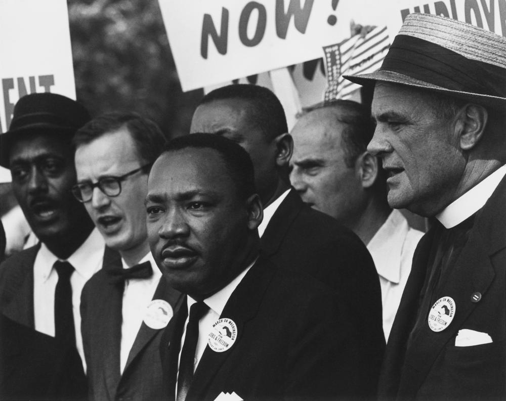 King at the 1963 March on Washington.