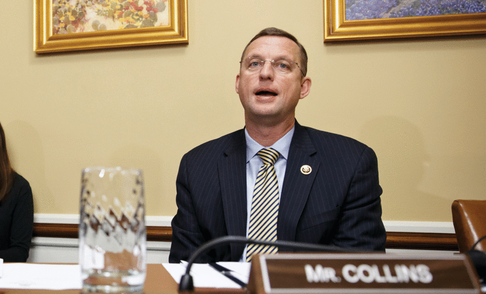 Rep. Doug Collins (9th District) won his primary without a runoff.