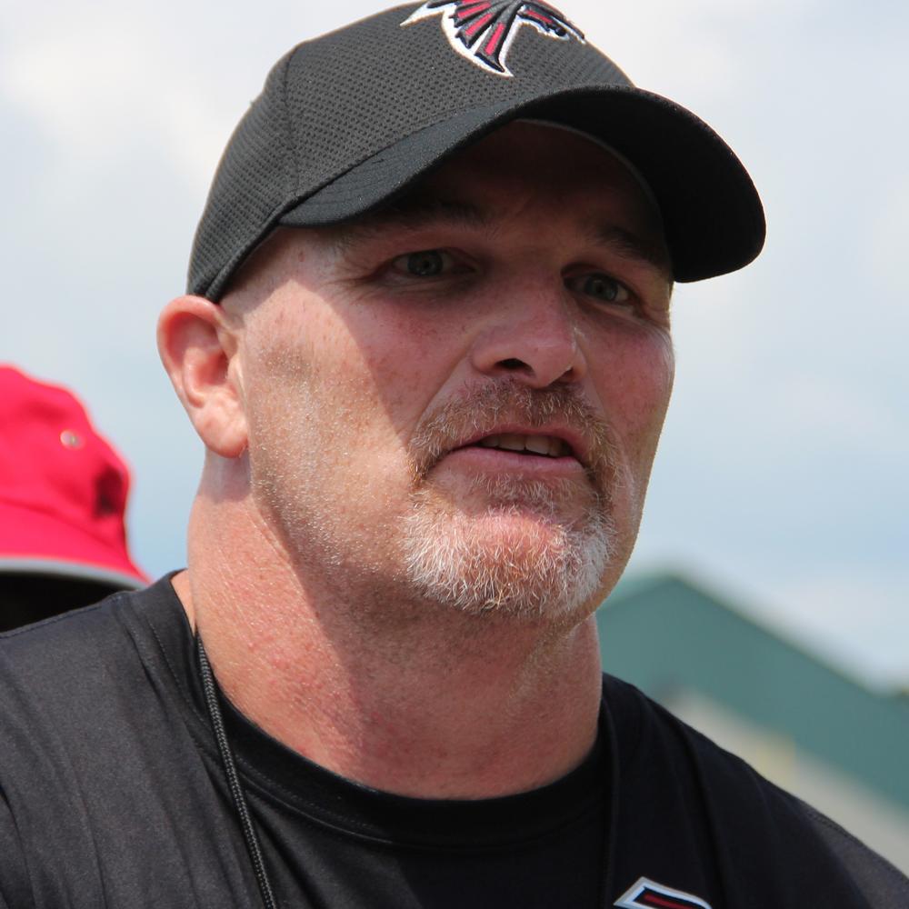 Atlanta Falcons Coach Dan Quinn, who has led the team since 2015, signed a three-year contract extension last year. 