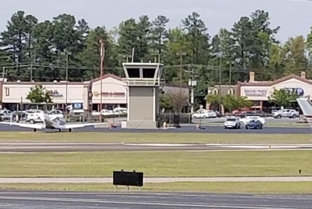 The control tower at Daniel Field in Augusta