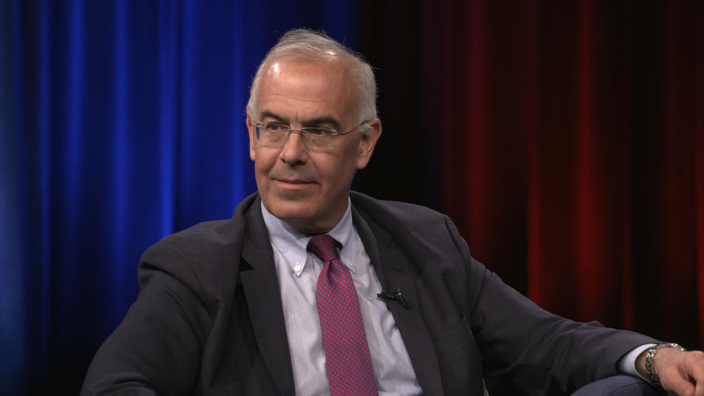 Author and New York Times Columnist David Brooks speaking with Bill Nigut about his new book 'The Second Mountain.'