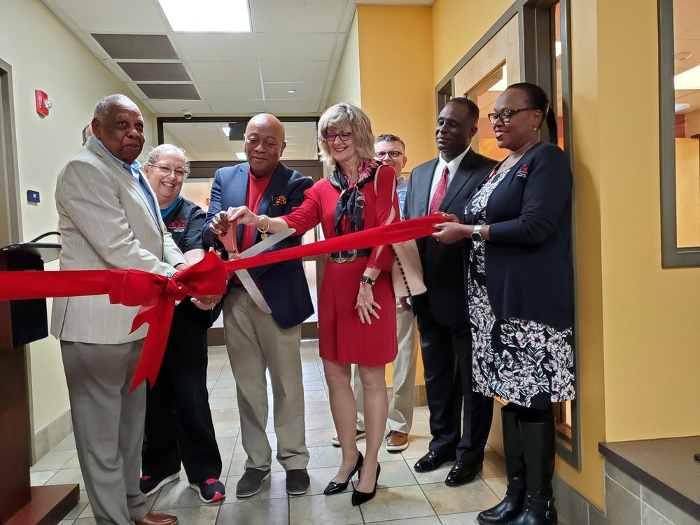 Chatham County officials celebrated the opening of a children's dental clinic on Wednesday.