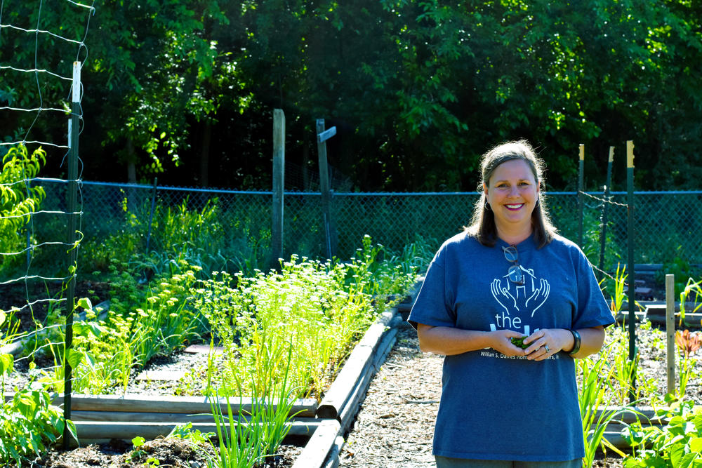 Devon Smyth is executive director of the Davies Shelter and helped bring the Farm Bus to life. Smyth is also a deacon in the United Methodist Church and says the Farm Bus is a way to give back to the community.