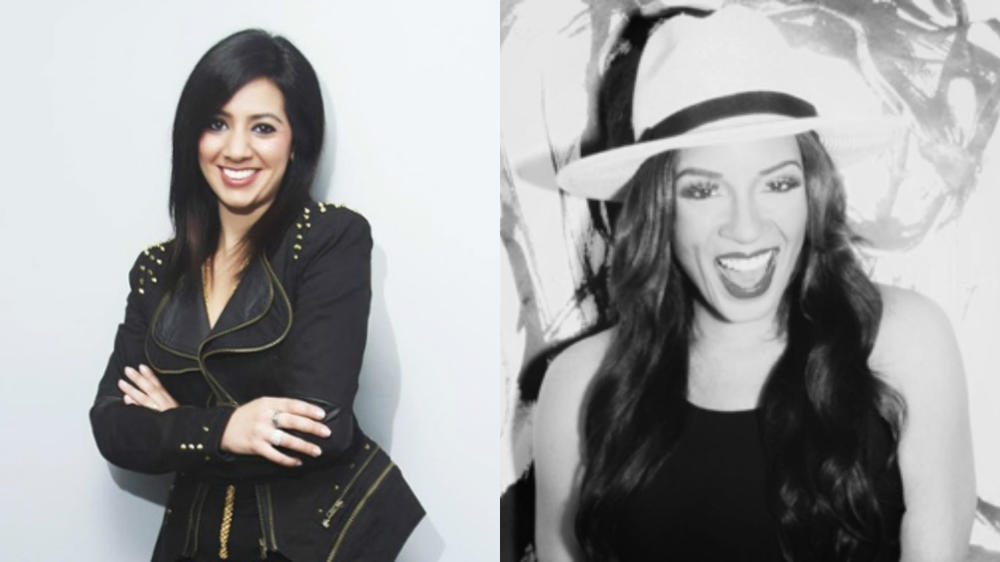 Dina Marto (left) and Ashley Reid (right)
