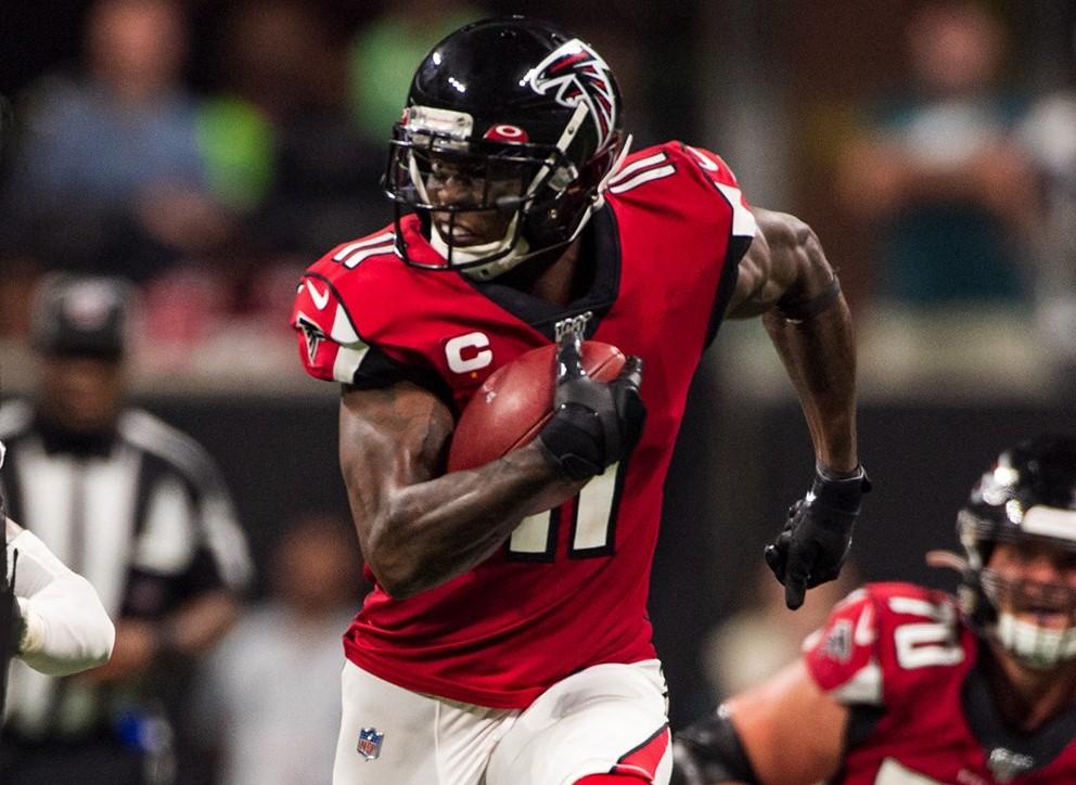 Julio Jones Leads Falcons In Sunday Night Win Over Philly Georgia Public Broadcasting The cornerback took the pick back the other way as. julio jones leads falcons in sunday