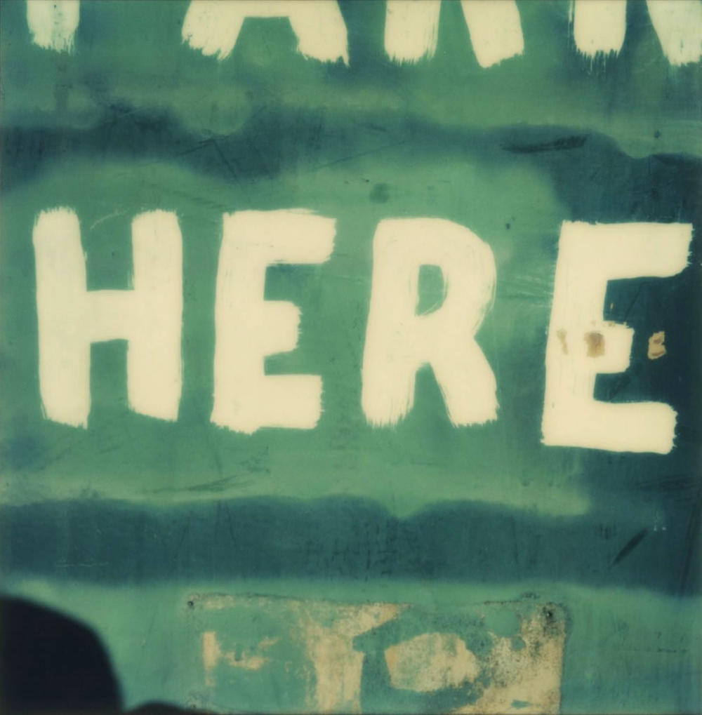 In the mid-1970s, Evans used Polaroid technology to construct images with startling color juxtapositions.