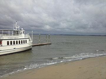 Sapelo Island is a restricted community that can only be reached by ferry.