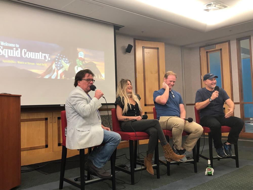 Chuck Reece spoke with Elizabeth Cook, Jim Fortier and Dave Willis on 'Squidbillies.'