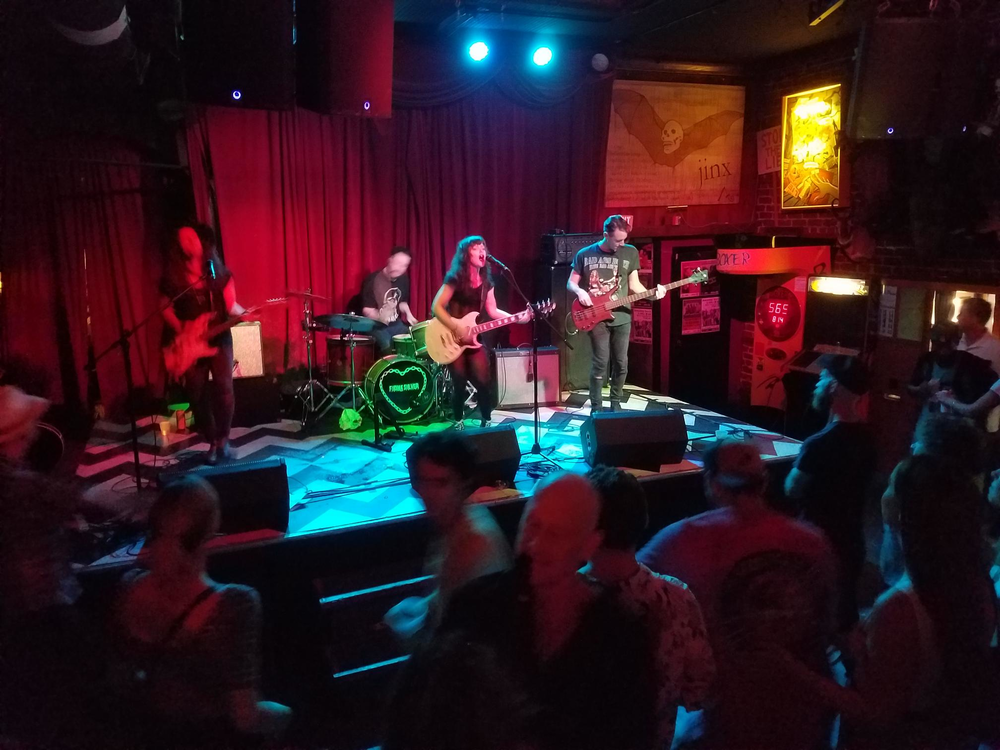 The crowd at the Fiona Shaw concert at The Jinx in Savannah, GA on Friday, Sept. 20, 2019.