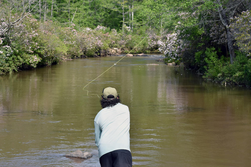 Fishing guide Allen Ragsdale has run Fall Line Guide Service for 10 years and says the shoal bass is one of the most fun fish to show people.