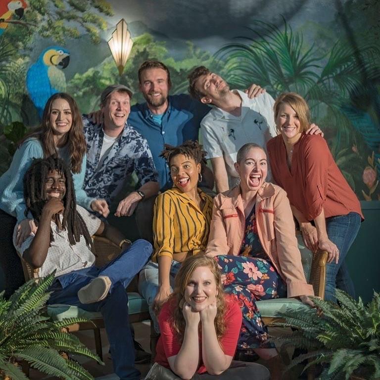 The Front Porch Improv crew will open their new performance space with shows all weekend.