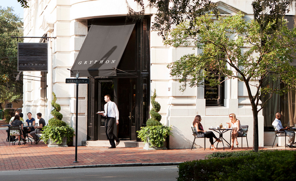 Prosecutors say Davis broke into the Gryphon Tea Room in downtown Savannah on May 8 and set six fires in the dining room.