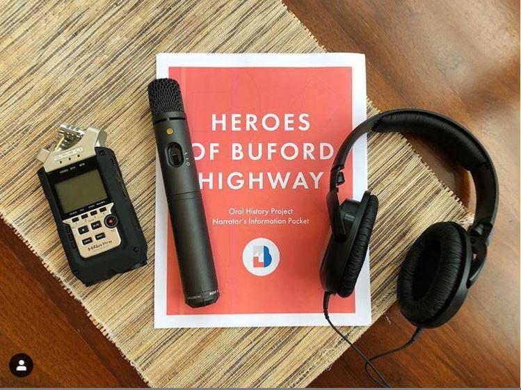 One of 'We Love BuHi's ongoing projects involves collecting oral histories from people who live and work along Buford Highway.