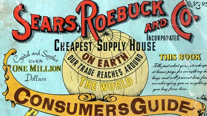 The cover of the 1909 Sears Catalog.