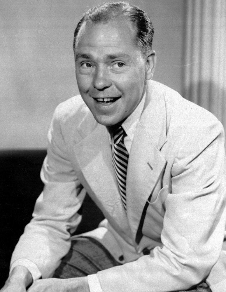 A July 1956 photo of songwriter Johnny Mercer.