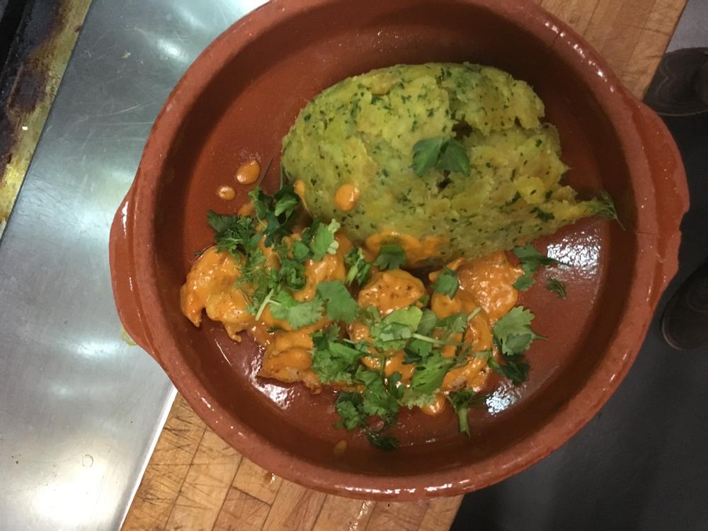 Shrimp Mofongo